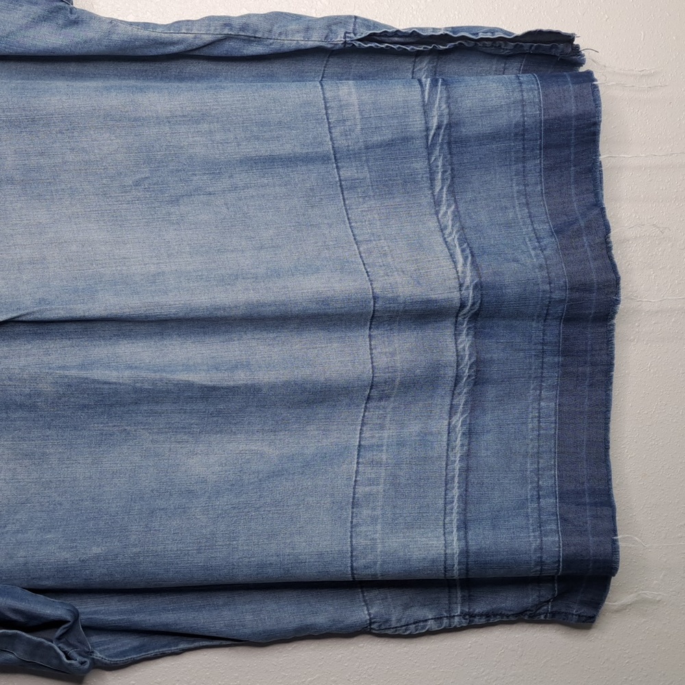 Rails Courtney Released Hem Dark Vintage Wash denim Shirt Womens Small Oversized - Picture 10 of 15